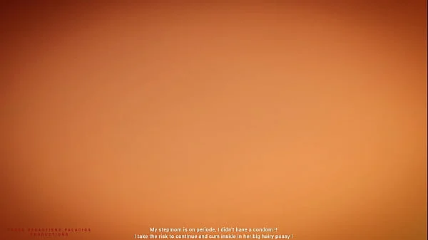 Summer Vacation Stepmom At Her Period Shares Bed With Stepson No Condom, The Girlfriend  Wakes Up !!.